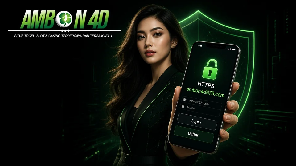 AMBON4D Login & Daftar Aman — Domain 678, HTTPS, OTP