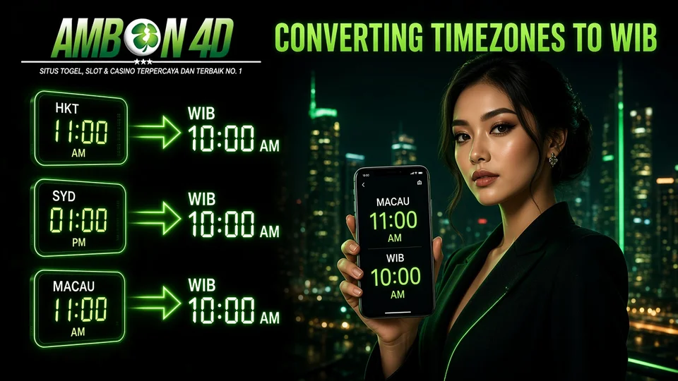 Cara konversi jam Macau, Hongkong, Sydney ke WIB